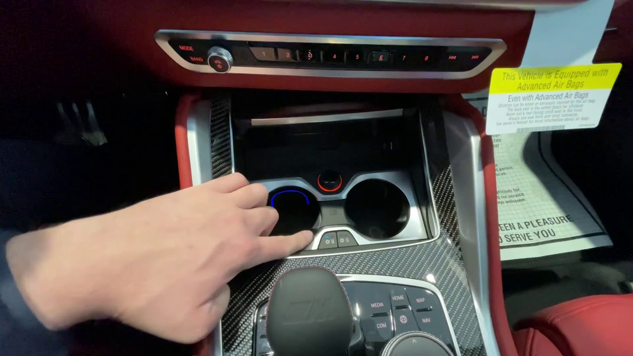 2021 BMW X5M Heated Cooled Cupholders YouTube