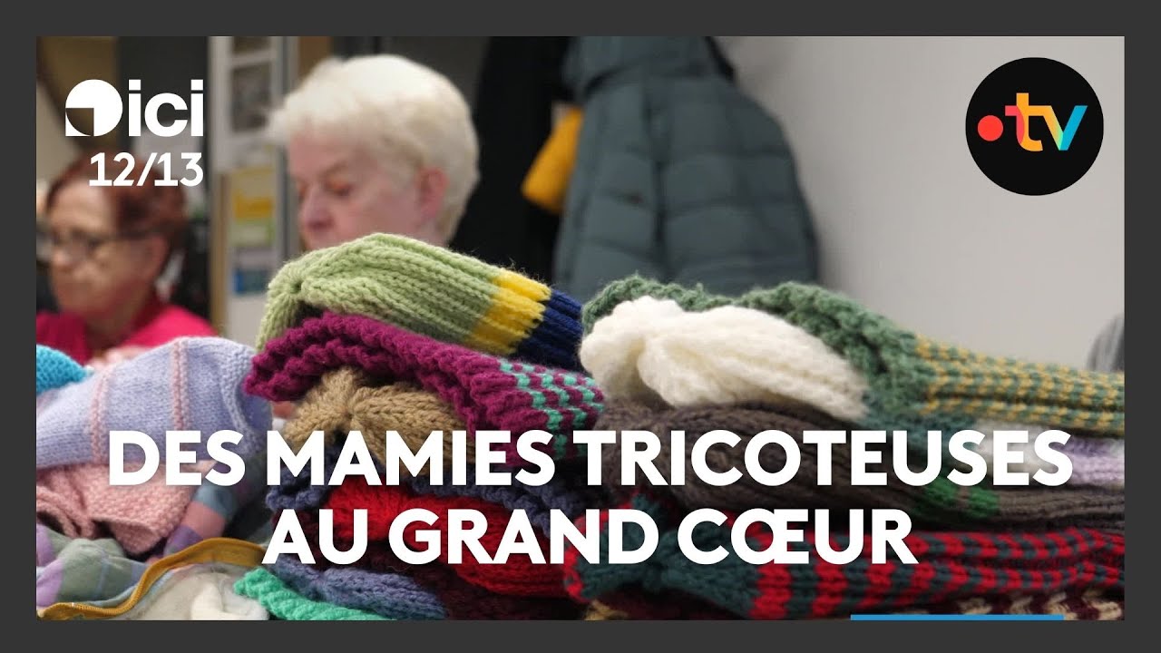 Les Mamies Laine partagent la même passion : le tricot