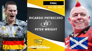 🏆GERMAN DARTS HISTORY I Ricardo Pietreczko vs. Peter Wright I Full Final GDC 2023🎯