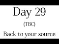 TBC - Day 29 - &#39;Back to your source&#39; - Rabbi Alon Anava | Atzmut.org