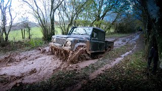 RED LANE, EXTREME MUD!! + STRATA FLORIDA, Land Rover Defender 90/110/130 & Discovery 2, 4X4 OFFROAD