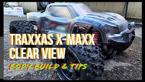 Traxxas Xmaxx Assembled Body Build From Scratch