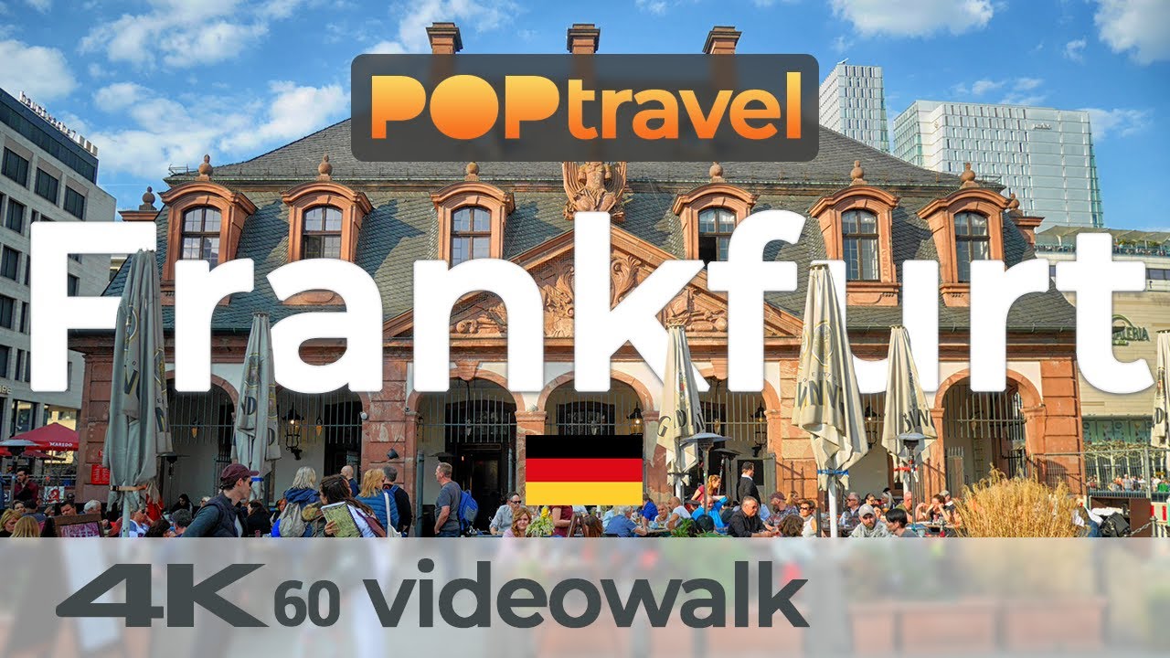 FRANKFURT (am Main), Germany - 4K 60fps (UHD)