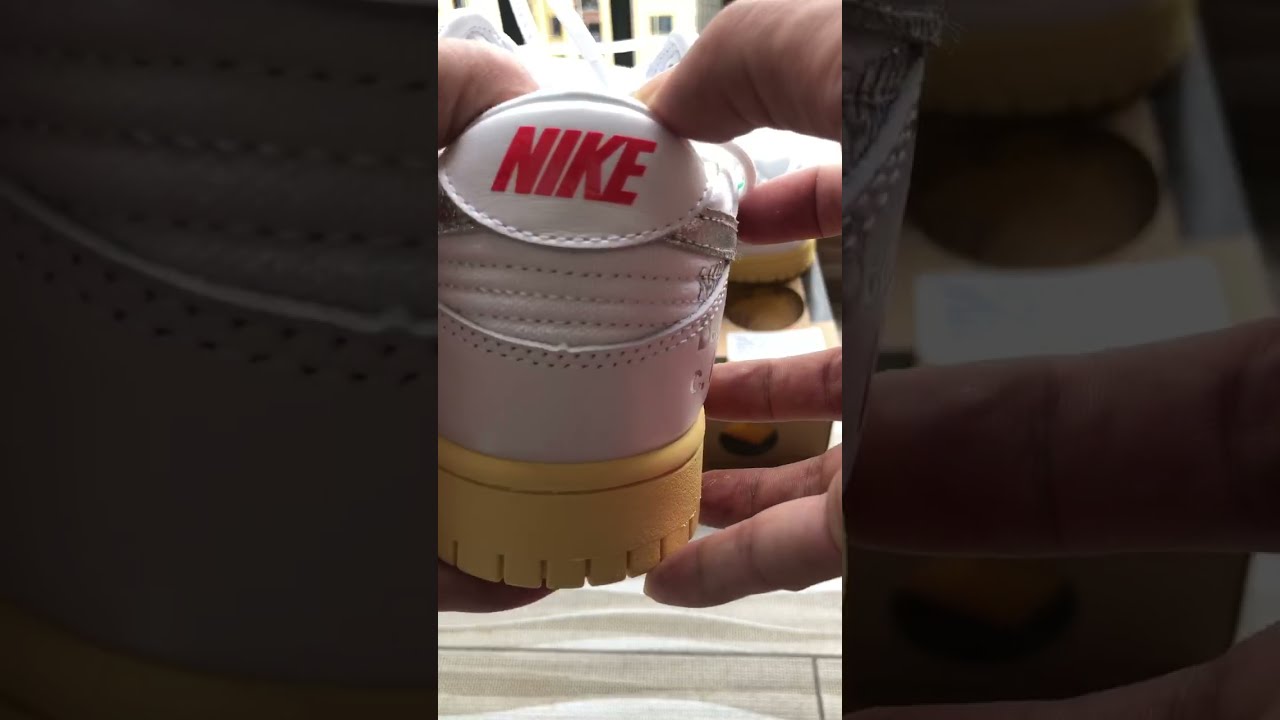 Nike Dunk Low off-white     Lot1. DM1602127