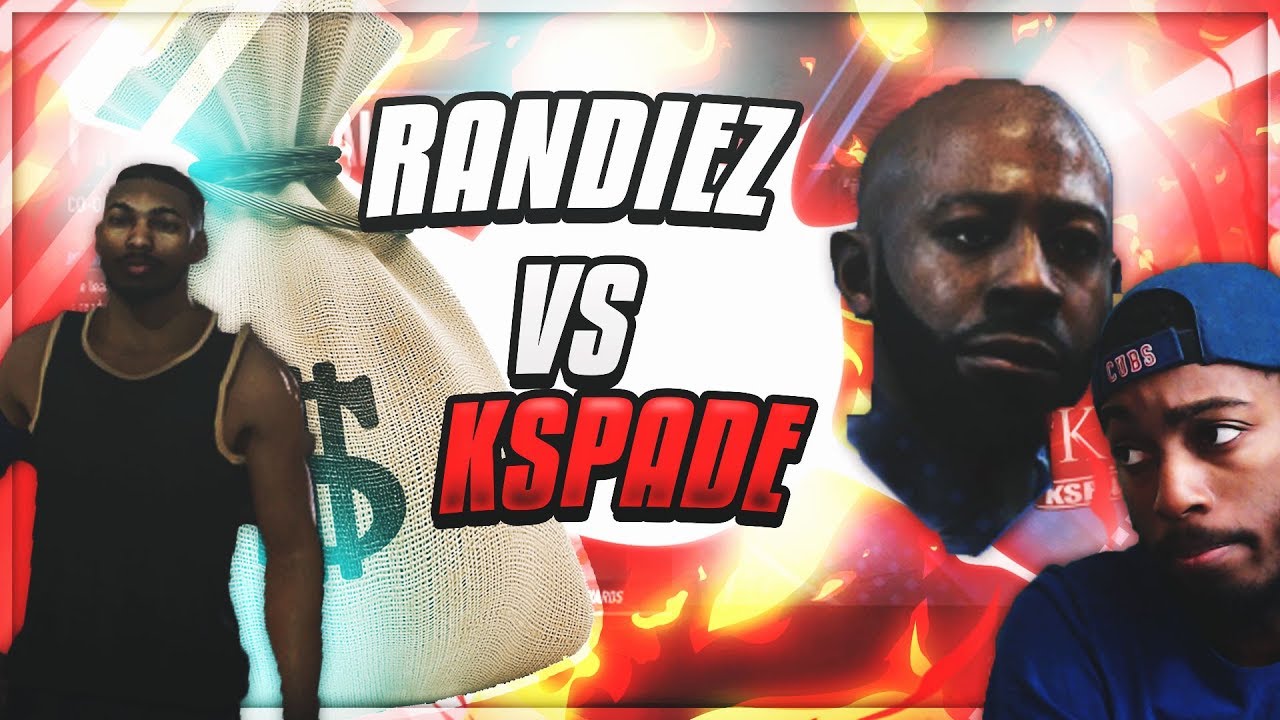 NBA LIVE 19 CREATOR CHALLENGE: RANDIEZ VS  Kspadetheprospect GONE WRONG! GAMEPLAY ACTION!