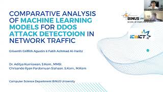 COMPARATIVE ANALYSIS OF MACHINE LEARNING MODELS FOR DDOS ATTACK DETECTION IN NETWORK TRAFFIC
