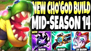 MEET OUR NEW CHO'GATH PATCH 14.10 MID SEASON 14 UPDATE BUILD GUIDE | LoL Top Cho'Gath s14 Gameplay