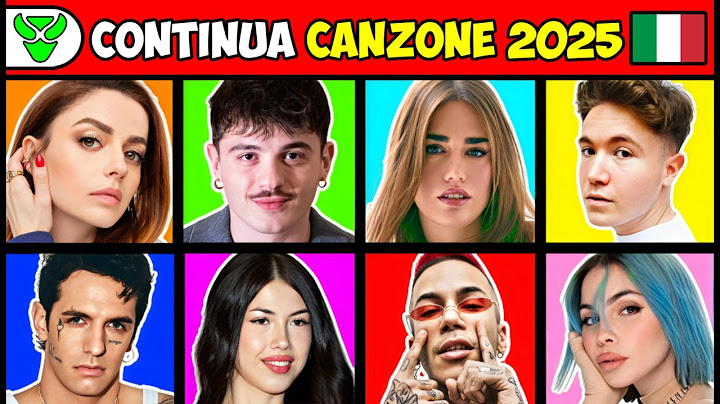 QUIZ - CONTINUA LA CANZONE ITALIANA 2025  🇮🇹 🎵 || FINISH THE LYRICS