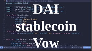 Vow | Rewrite DAI stablecoin | part 18