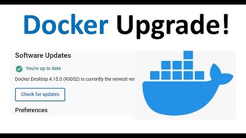 docker upgrade windows 10