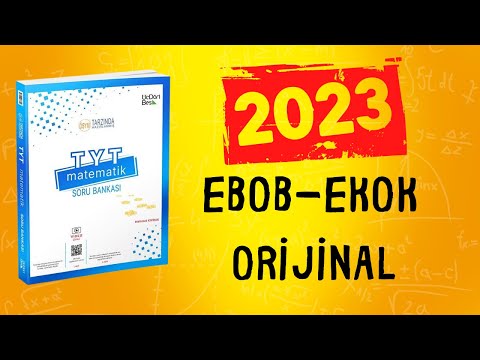 2023 | 345 TYT MATEMATİK SORU BANKASI ÇÖZÜMLERİ | EBOB EKOK ORİJİNAL SORULAR