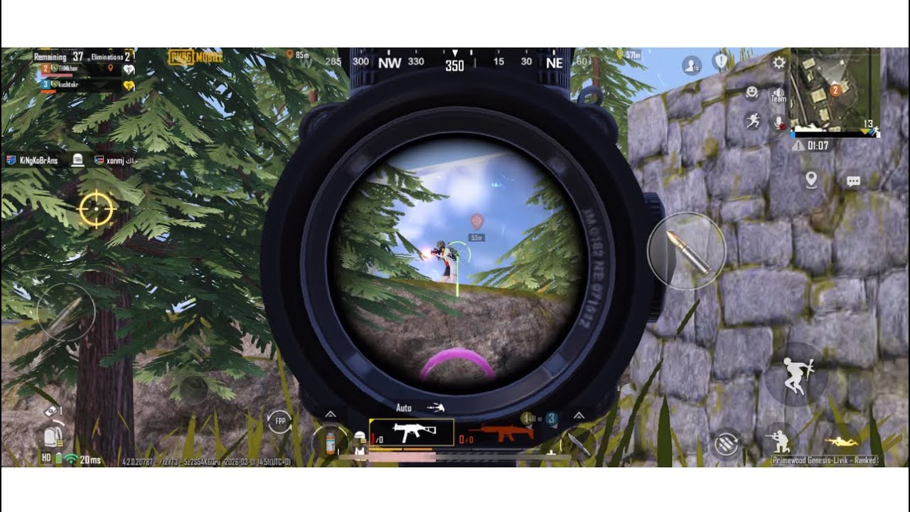 PUBG play victory last player kill me