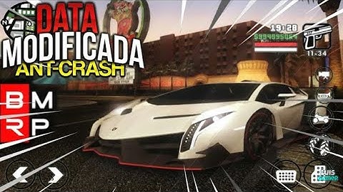 DATA MODIFICADA SUPER LEVE  ANT CRASH | GTA #BMRP [SA-MP] ANDROID