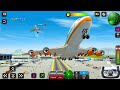 REALISTIC AIRPLANE EMERGENCY LANDING ON RUNWAY | AIRPLANE SIMULATOR 3D GAME | #game 