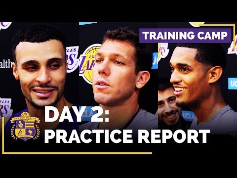 Lakers Training Camp Day 2 Report: Larry Nance Jr. Is A Speed Demon