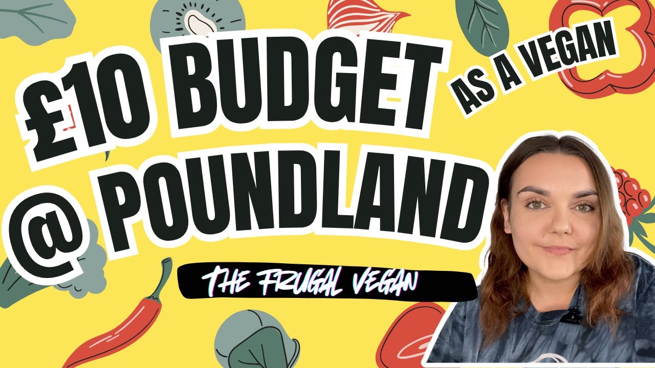 Under £10?! Vegan Grocery Shopping at Poundland (Budget-Friendly Haul!)