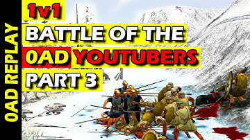 0AD 1v1 Battle of the 0AD YouTubers Part 3