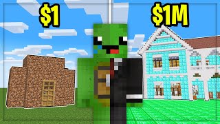 $1 vs $1,000,000 Hotel in Minecraft...*Care Castiga?*