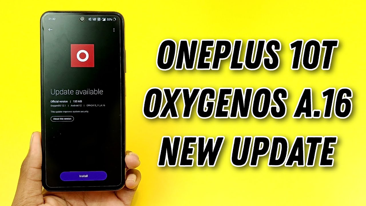 OnePlus 10T OxygenOS A.16 New Update | Android 13 Kab Aayega? - YouTube