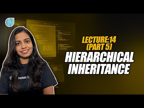 Lecture 14 (part 5) : Hierarchical  Inheritance | Complete OOPS Course 2023 | Geek up with Riti
