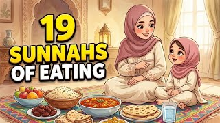 19 Authentic Sunnahs Of Eating Every Muslim Should Know 🍽️ Sunnah Of Eating & Drinking