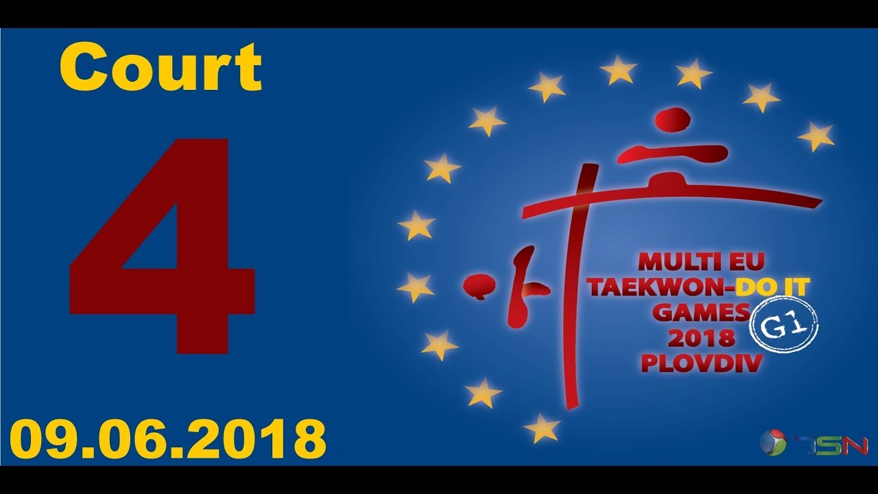 Multi EU Taekwon-DO IT GAMES Plovdiv - 2018 - Court 4