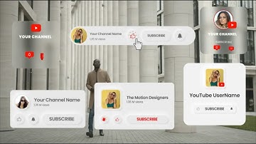 YouTube Channel Subscribe Animation - After Effects Template