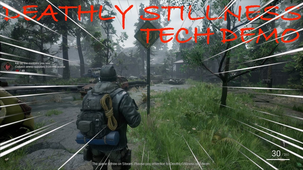 Deathly Stillness Zombie Survival Shooter Tech Demo Gameplay Video