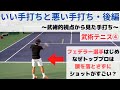 いい手打ちと悪い手打ち・後編～武術的手打ち・トッププロはなぜ手打ちのように見えて球がすごいのか～(フェデラー)
