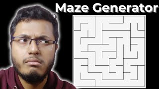 Code an Animated MAZE Generator in JavaScript in 30 minutes!