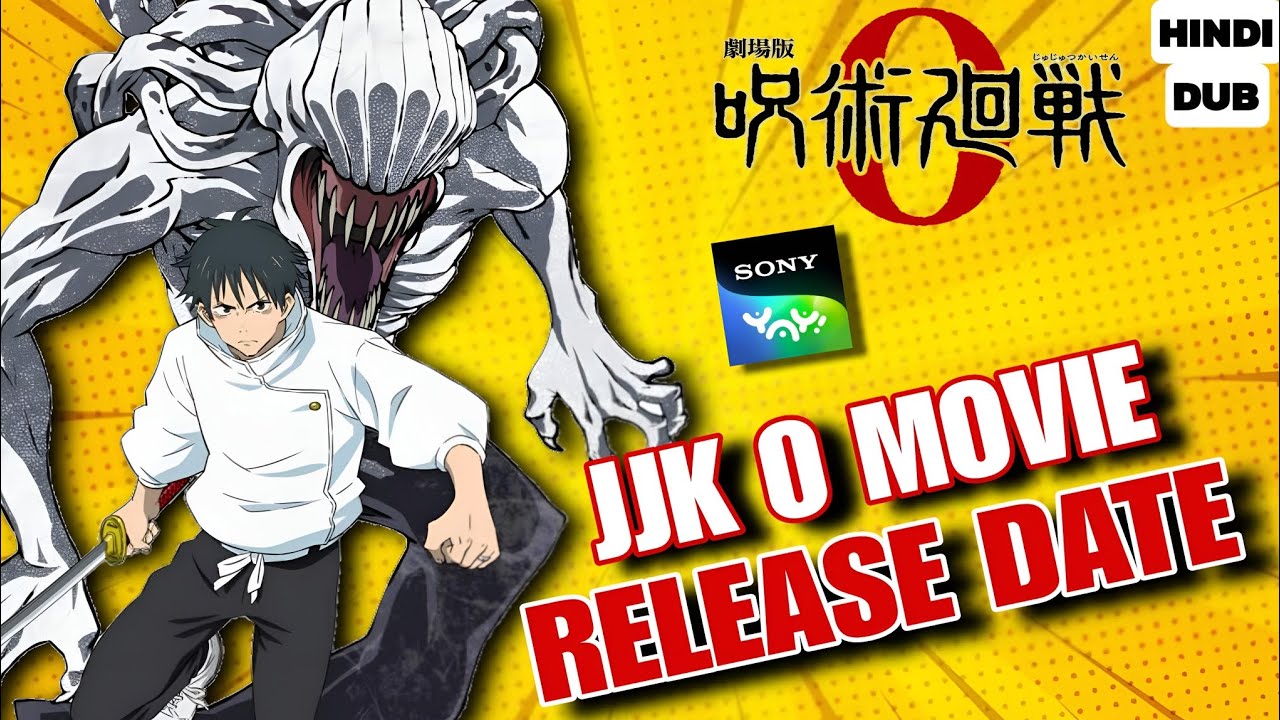 Jujutsu kaisen 0 Movie Hindi Dub Release Date Confirm in