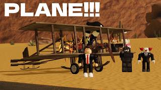 THE PLANE IS FINNALY HERE🥳 A DESRT