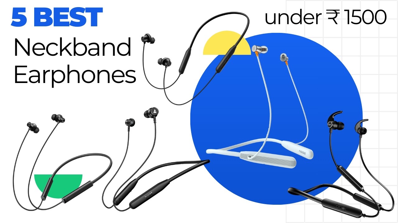 Best Neckband Earphone In 2026 Under ₹ 1000 | Best Neckband under ₹ 1500 | Bluetooth Earphones India