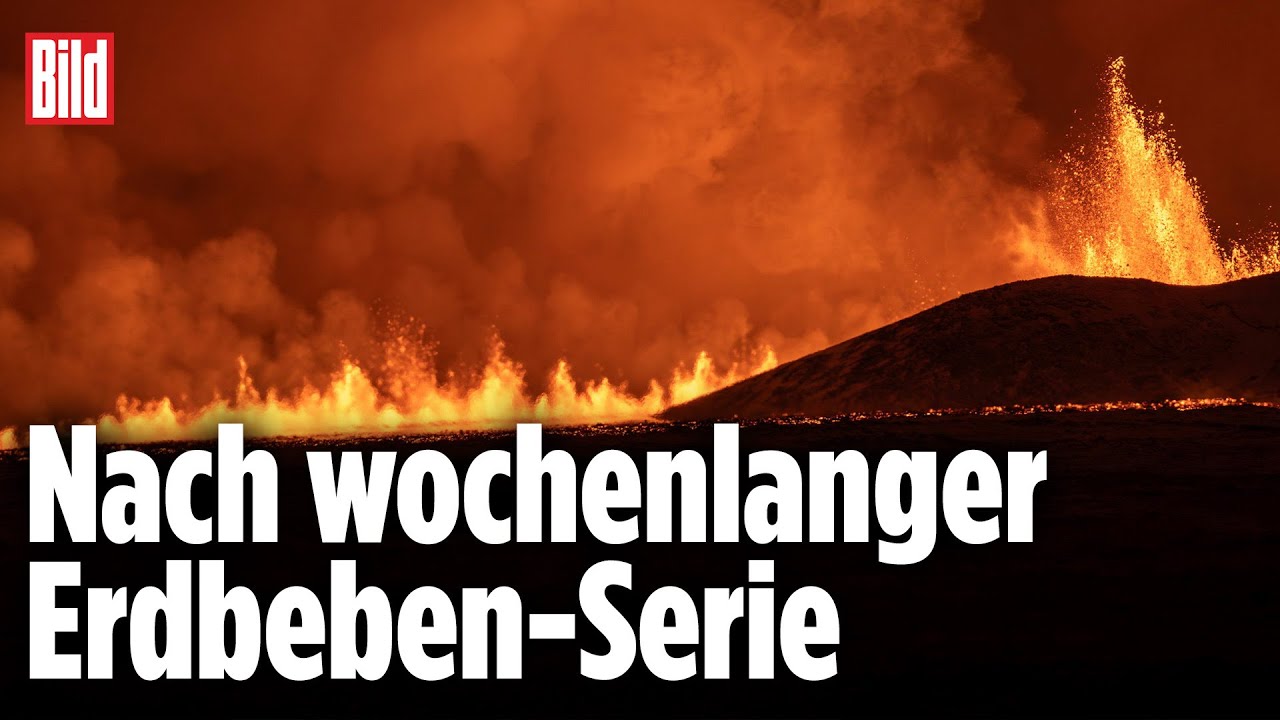 Vulkanausbruch auf Island – Forscher wollen Gesteinsproben untersuchen | Abendschau | BR24