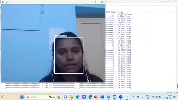 Face mask detection using machine learning  with real-time videos #finalyearprojects #python #video