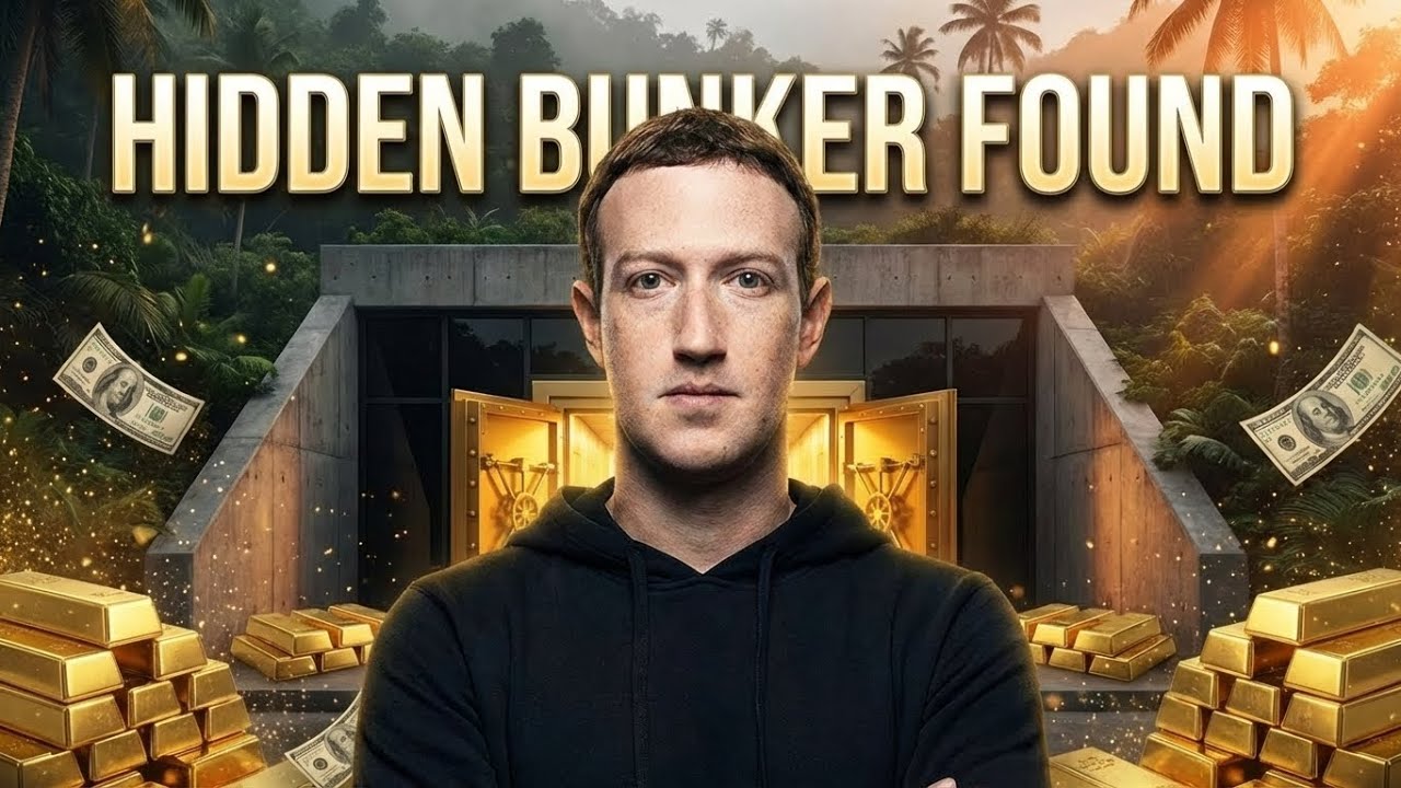 ⚠️ Подземный бункер раскрыт! Внутри империи недвижимости Марка Цукерберга стоимостью 420 миллионо...