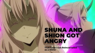 That Time I Got Reincarnated as a Slime - Princess Shuna and Shion got Angry