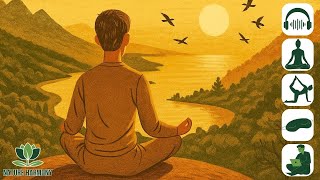 Rainfall Echoes in the Hidden Grove – A Journey Into Calm #relaxingmusic      #meditationmusic