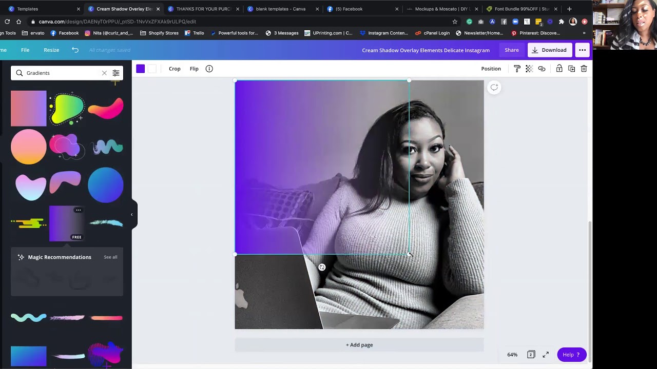 Intro to canva- How to customize canva templates (replay)