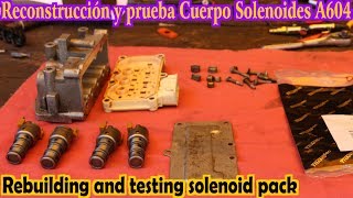 Cuerpo de solenoides A604 / 41TE