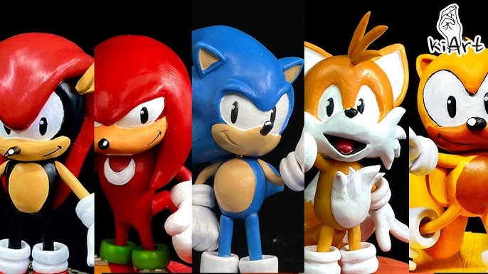 Create Shadow the hedgehog (Movie.ver) with Clay / Sonic the hedgehog 2  [kiArt] 