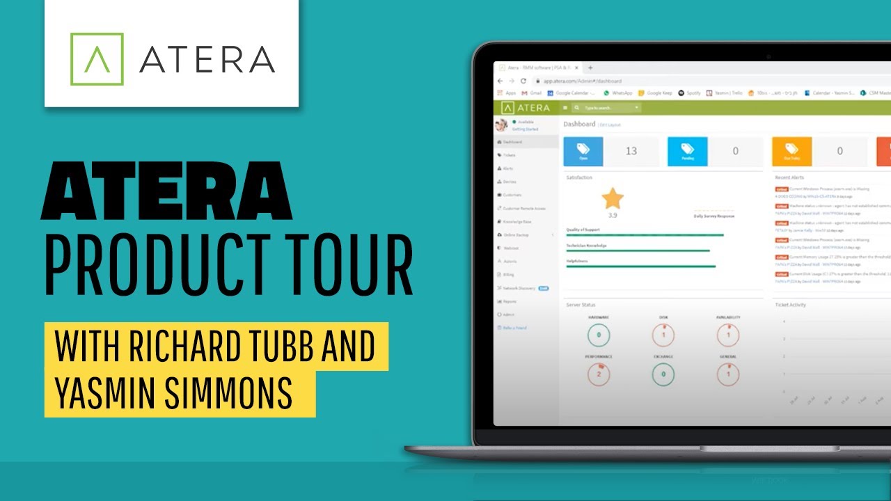  Update  Atera Demo and Product Tour | RMM, PSA \u0026 Remote Access for MSPs