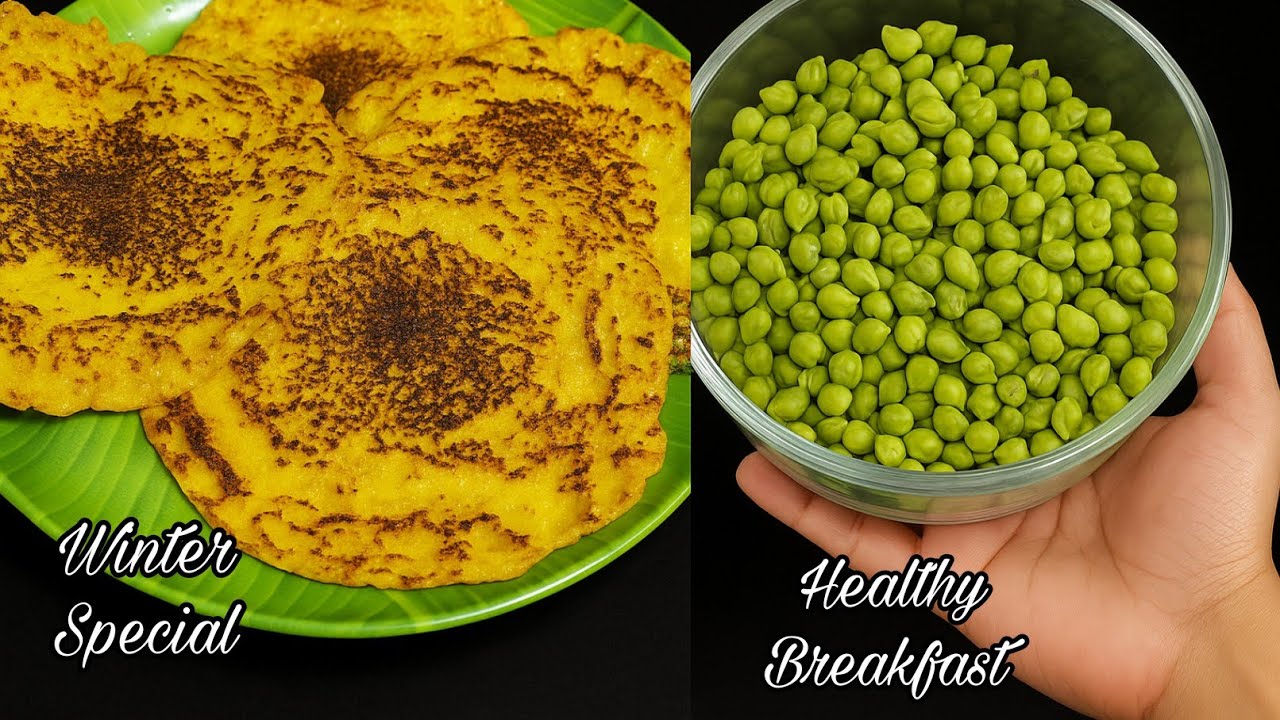 Winter Special Bihar Breakfast | Rice, Chana Daal & Hara Chana Bhabra ...