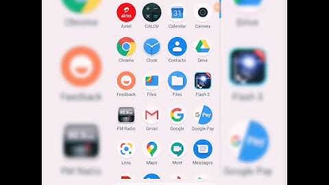 How to hide app in MI A3