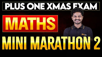 Plus One Maths Mini Marathon 2 Christmas Exam 2025 | Eduport Plus One