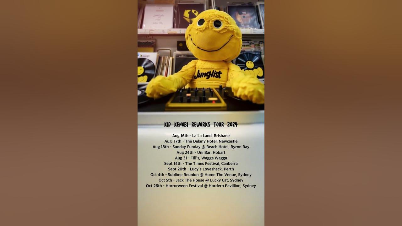 Kid Kenobi Reworks Tour 2024 #electronicmusic #funkybreaks #90s #2000s #mrozio