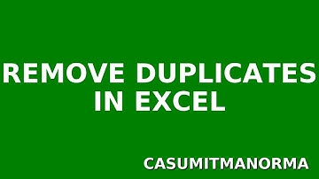 Remove Duplicates in Excel in 1 Click | Quick Excel Tip