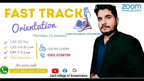 B-Law orientation Class | Pass B-Law in March 2022 | Study Strategy | Hafiz Junaid APFA, CA(F) | LCA