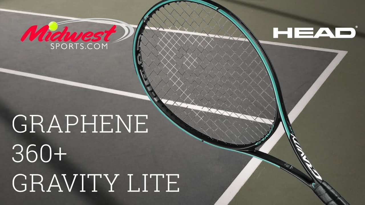 Head Graphene 360+ #Gravity Lite #Tennis Racquet Review | Midwest Sports -  YouTube