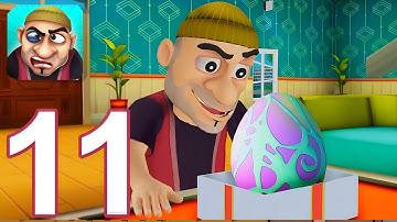 Scary Robber Home Clash - Gameplay Walkthrough Part 11 - 2 Easter level (iOS,Android)